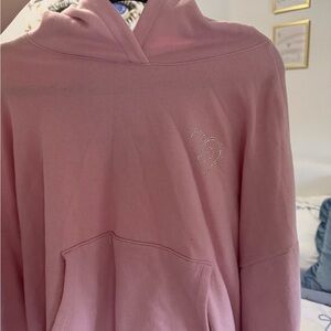 Rhinestone PINK hoodie